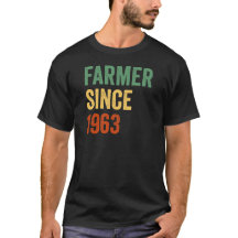 Farmer Since 1963 Funny Retro Farming for farmers
