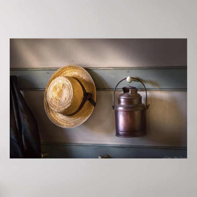 Farmer -  The coat rack Poster (Front)