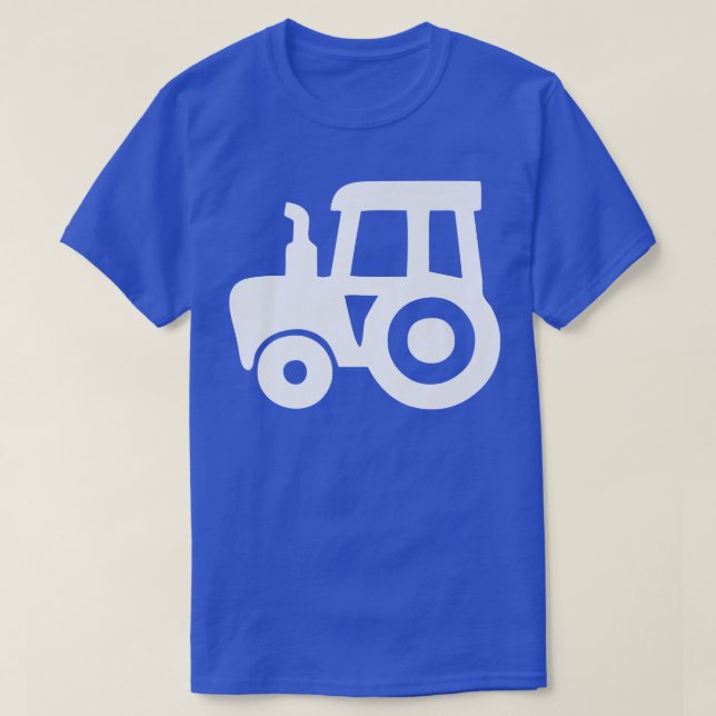 Farmer Tractor  T-Shirt (Design Front)