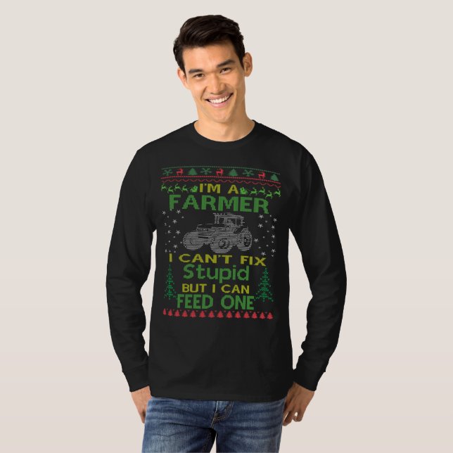 Farmer Ugly Christmas Sweater (Front Full)
