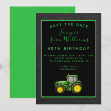 Farmer's 40th Birthday Party