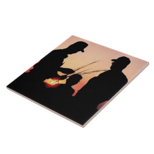 Farmers and Sunset Tile