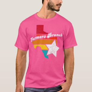 Farmers Branch Texas Vintage Distressed Souvenir 2 T-Shirt