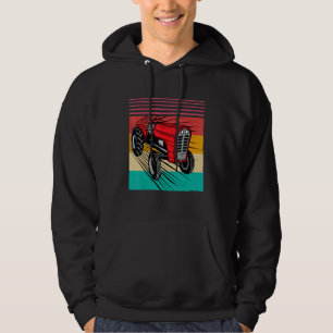 Farmers Dad Tractor Farmer Day Ranch Hoodie