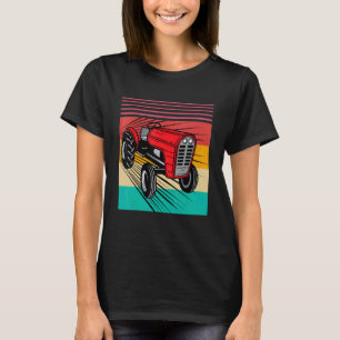Farmers Dad Tractor Farmer Day Ranch T-Shirt