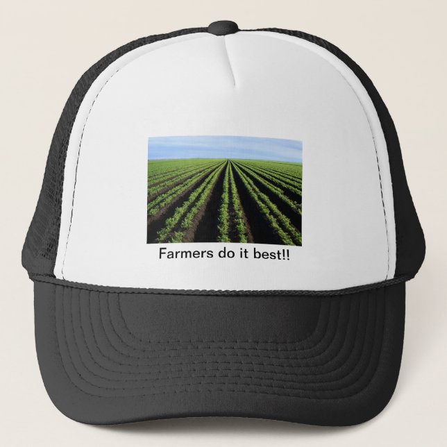 Farmers do it best, trucker hat (Front)
