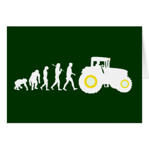 Farmers Evolution of Farming Farm Tractor Drivers