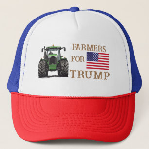 Farmers for Trump 2024 Trucker Hat