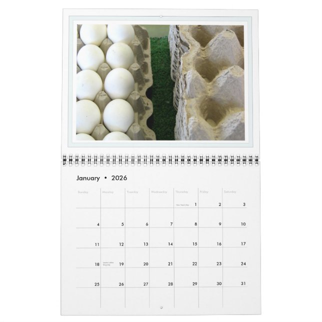 Farmers' Market 2015 calendar (Jan 2026)