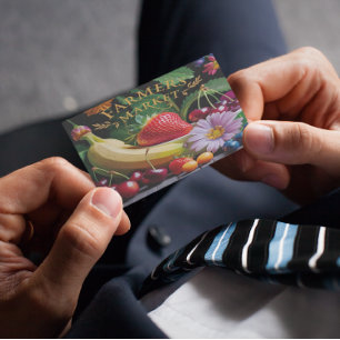 Farmers Market (A) Business Card