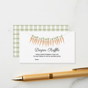 Farmers Market Baby Locally Grown Baby Shower  Enclosure Card
