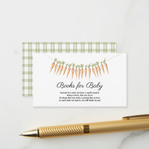 Farmers Market Baby Locally Grown Baby Shower  Enclosure Card