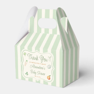Farmers Market Baby Shower Favor Box