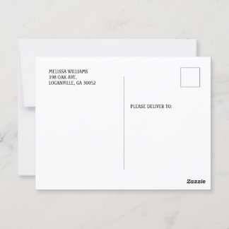 Farmers Market Baby Shower Locally Grown Baby  Postcard