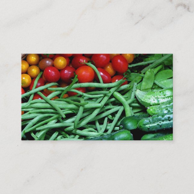 Farmers Market Business Card (Front)
