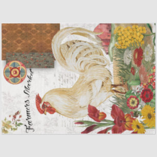 Farmers Market Chicken Tissue Paper