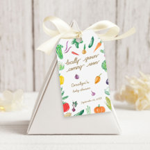 Farmers Market Colourful Vegetable Baby Shower