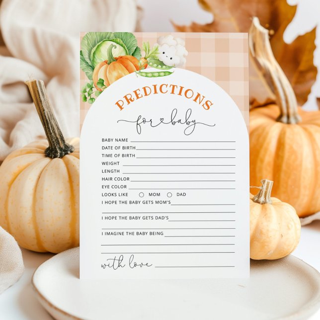 Farmers market fall pumpkin predictions for baby (Creator Uploaded)