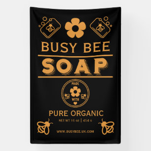 Farmers Market Honey Soap Banner