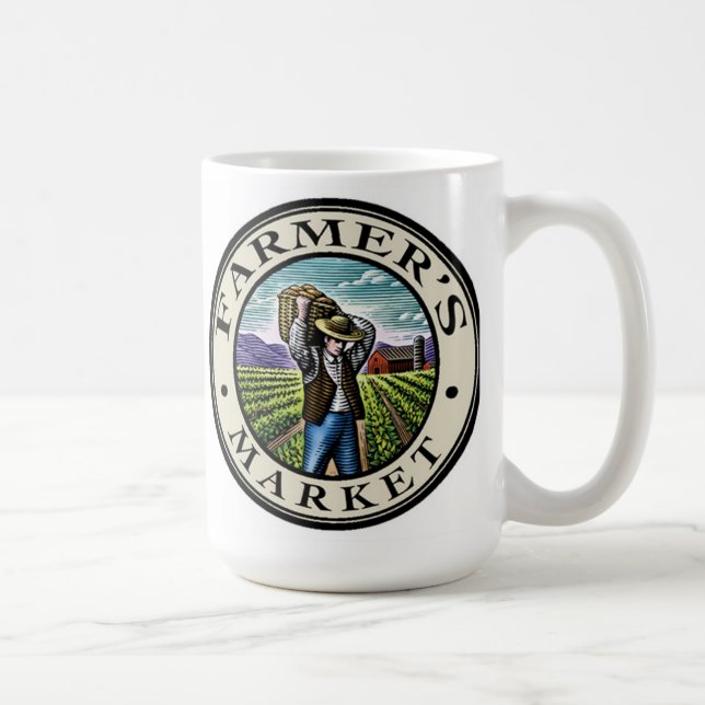 Farmer's Market Mug (Right)