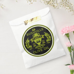 Farmers Market Olive Oil Favour Bag