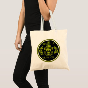 Farmers Market Olive Oil Tote Bag