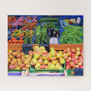 Farmer's Market Picking - 16x20 - 520 pcs. Jigsaw Puzzle
