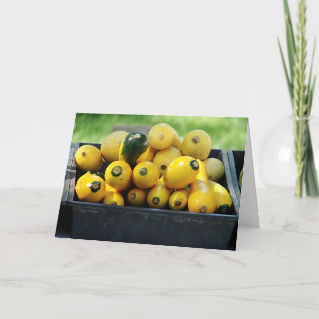 Farmer's Market Produce Card (Front)