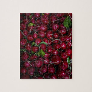 farmers market stand with various produce/ jigsaw puzzle