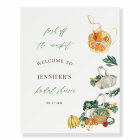Farmers Market Theme Bridal Shower Welcome Sign
