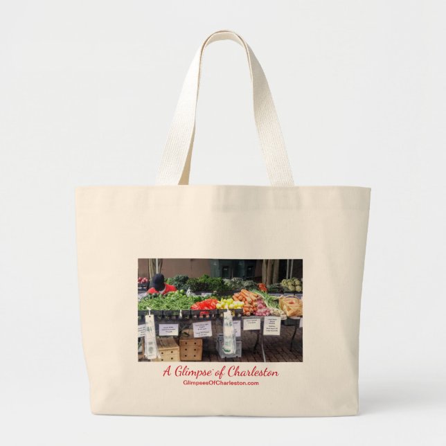 Farmers Market Tote Bag -- Large (Front)