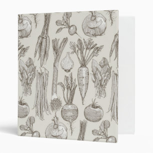 farmer's market vegetables tea strong white binder