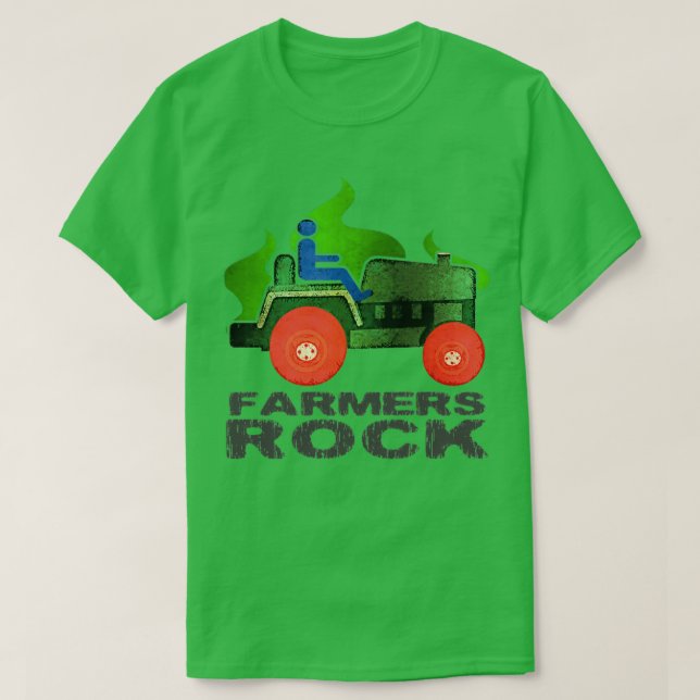 Farmers Rock  T-Shirt (Design Front)