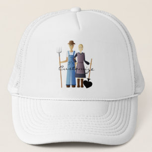 Farmer's Wife Queen of Spades Thunder_Cove Trucker Hat