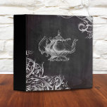 farmhouse chalkboard french country monogrammed binder<br><div class="desc">farmhouse chalkboard french country monogrammed home accessories.</div>
