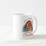 Farmhouse Christmas Coffee Mug<br><div class="desc">Farmhouse Christmas</div>