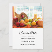 Farmhouse Cornucopia Harvest Table