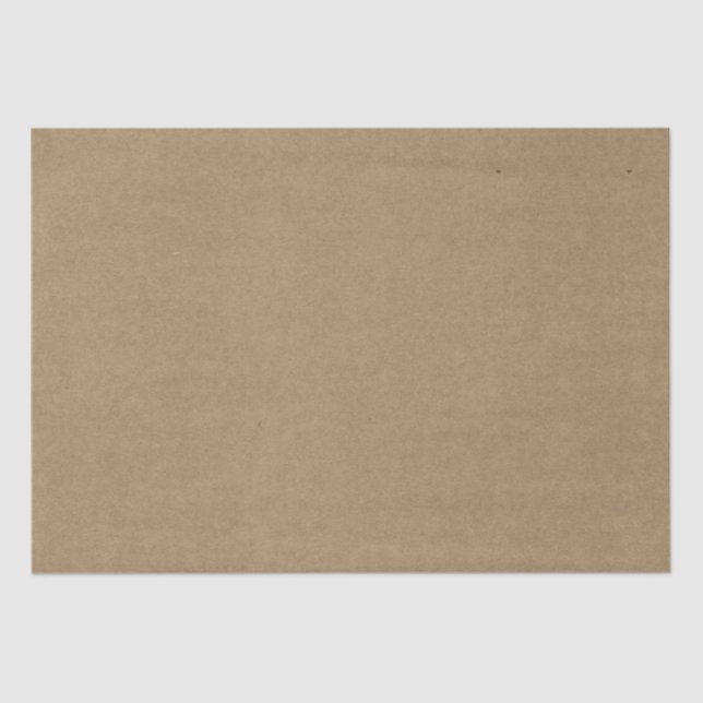Farmhouse country brown kraft rustic texture tissue paper (Front)
