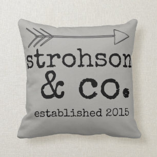farmhouse family personalized pillow