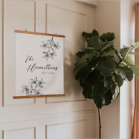 Farmhouse Floral Beige Established Year
