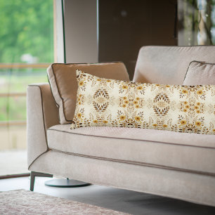 Farmhouse Floral  Body Pillow