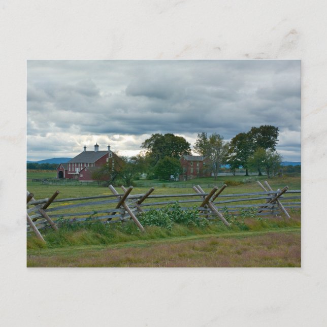 Farmhouse - Gettysburg National Park Pennsylvania Postcard (Front)