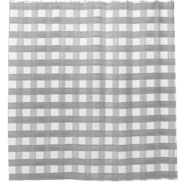 Farmhouse Grey White Buffalo Check Plaid (Front)