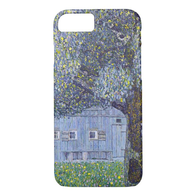 Farmhouse, Gustav Klimt Case-Mate iPhone Case (Back)