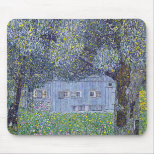 Farmhouse, Gustav Klimt Mouse Pad