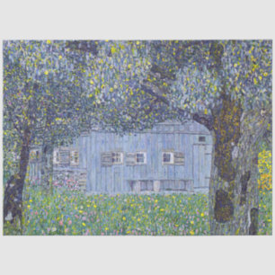 Farmhouse, Gustav Klimt Tissue Paper