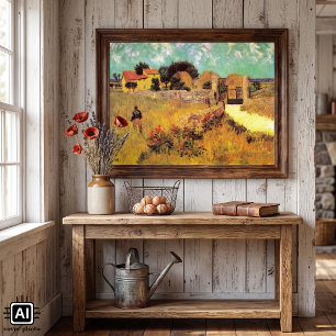 Farmhouse in Provence by Vincent van Gogh Poster