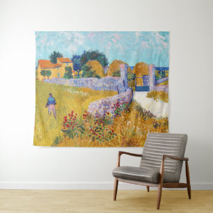 Farmhouse in Provence, Van Gogh Tapestry