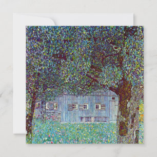 Farmhouse in Upper Austria by Gustav Klimt