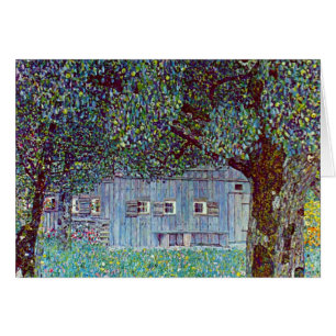 Farmhouse in Upper Austria by Gustav Klimt